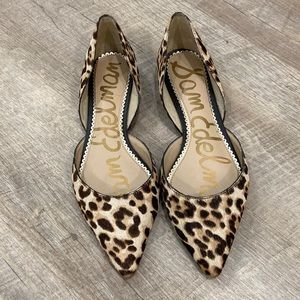 Sam Edelman Leopard print size 7